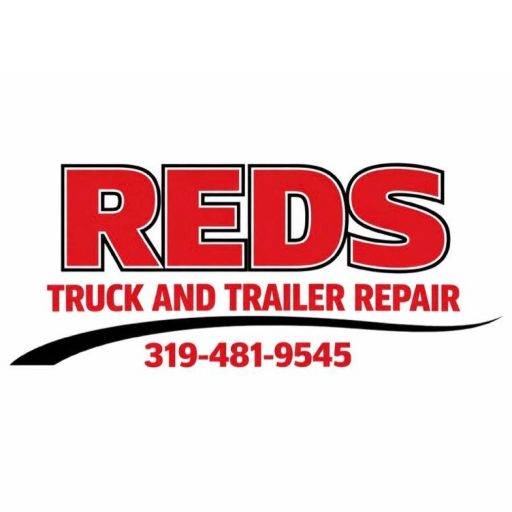 Reds Truck And Trailer Repair Logo Square